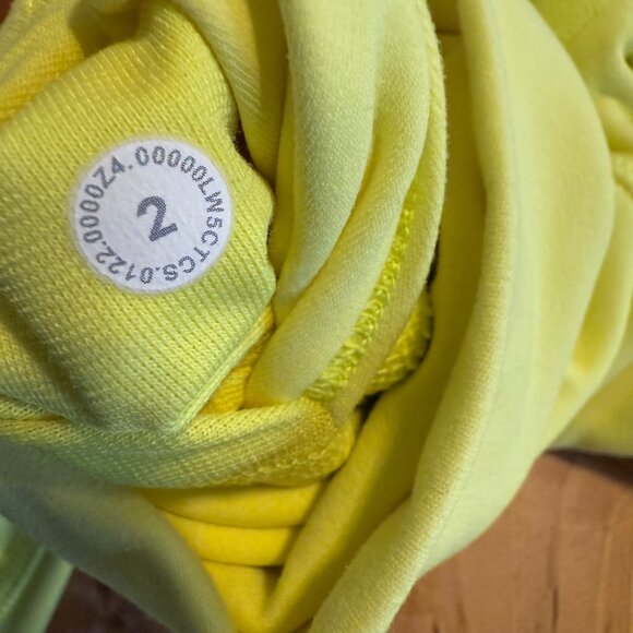 SIZE 2 Lululemon Align High Rise 25" Neon Electric Lemon Yellow Leggings - Picture 5 of 6